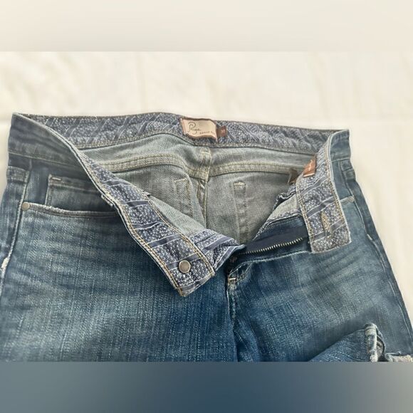 Paige Boot Cut Jeans Laurel Canyon Sz 30 - Picture 10 of 12